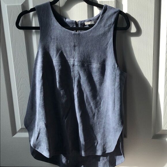 Tart (Nordstrom) faux suede sleeveless top - S - Picture 6 of 8